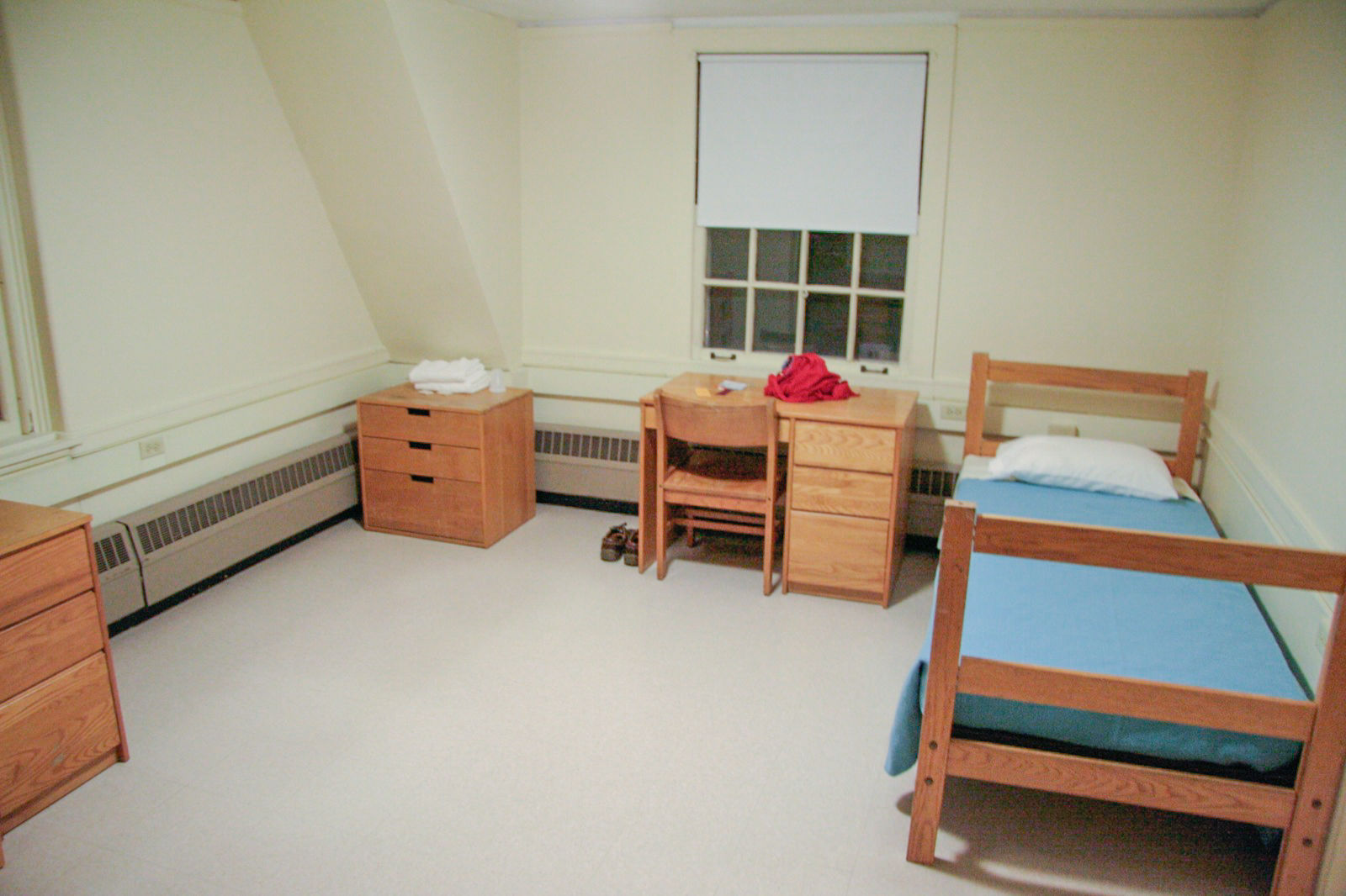 Empty Dorm Room